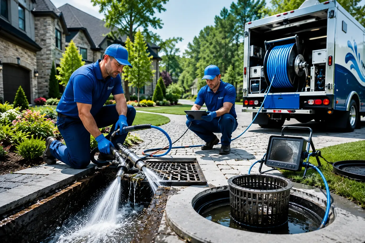 Local outdoor drain cleaning professionals in Aguila, AZ